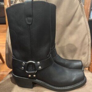 Durango Women's 10" Harness Boot Black Slip and Oil resistant Outsole Size 9M